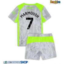 Maglie da calcio Manchester City Omar Marmoush #7 Terza Maglia Bambino 2025-26 Manica Corta + Pantaloni corti)